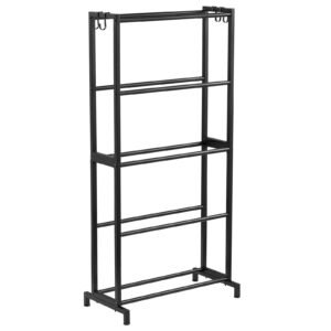 3d printer filament storage rack, 5 tier heavy duty storage shelves for 3d printing filaments, filament spool holders racks for 3d printing studio, home studio, office, workshop (shelf only)