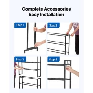 3d printer filament storage rack, 7 tier heavy duty storage shelves for 3d printing filaments, filament spool holders racks for 3d printing studio, home studio, office, workshop (shelf only)