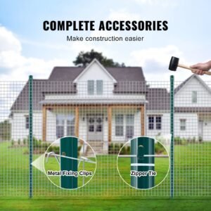 4 feet fence post 10 pack t post heavy duty metal fence posts green