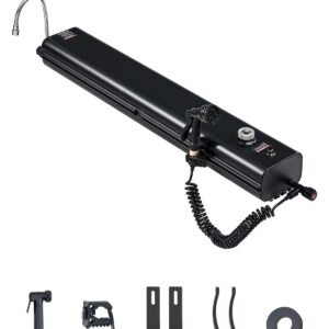 4.5 gal roof rack water tank portable water tank with splash guard panel