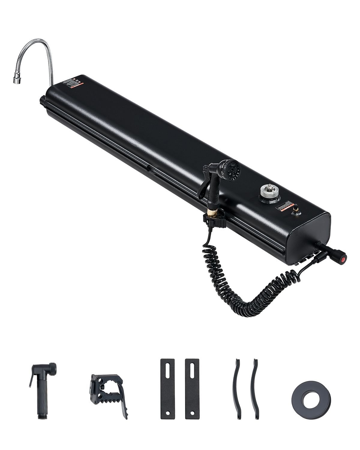 4.5 gal roof rack water tank portable water tank with splash guard panel