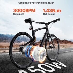 450w electric brushed dc motor kit 36v 3000rpm motor with upgraded speed controller and thumb throttle kit for go karts e bike motorcycle scooter