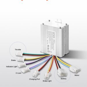 450w electric brushed dc motor kit 36v 3000rpm motor with upgraded speed controller and twistgrip throttle kit for go karts e bike motorcycle scooter