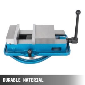 5 inch accu lock down vise precision milling vice 5 inch jaw width drill press vise milling drilling machine bench clamp clamping vice with 360 degree swiveling base cnc vise