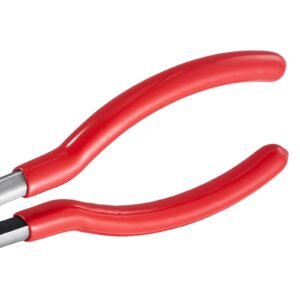 5 piece needle nose pliers, 11 in long needle nose pliers set, diagonal cutting pliers, 45°/ 90° bent nose plier, round nose plier, long nose plier, professional pliers set with storage bag