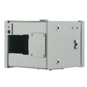 50 amp rv power outlet box, 125/250 volt, enclosed lockable outdoor rv receptacle box, nema 14 50r weatherproof electrical panel, for rv camper trailer motorhome