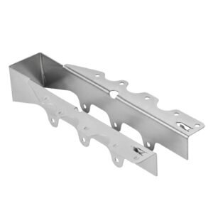 50 Pcs Joist Hanger, Inner Dimensions 1.57 x 1.50 x 7.83 inch / 40 x 38 x 199 mm, Rafter Hurricane Ties Joist Hangers with Rustproof Coating, Tie Brackets for Floor Deck and Ceiling Trusses