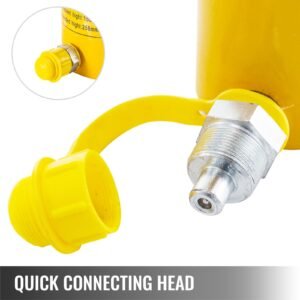 50t 2" stroke single acting hydraulic cylinder jack ram