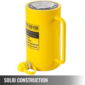 50t 6" stroke single acting hydraulic cylinder jack ram