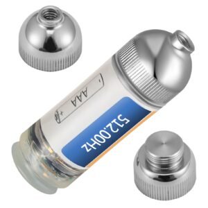 512HZ Sonde 8/5" and 1/4-20" Connectors Rigid Drain Locator for Locating & Detecting Small Sewer & Pipelines, Silver