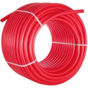 5/8 inch x 500ft pex tubing oxygen barrier o2 evoh pex b red radiant floor heat durable plumbing flexible for residential commercial radiant floor heating pex pipe