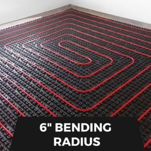 5/8 inch x 500ft pex tubing oxygen barrier o2 evoh pex b red radiant floor heat durable plumbing flexible for residential commercial radiant floor heating pex pipe