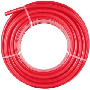 5/8 inch x 500ft pex tubing oxygen barrier o2 evoh pex b red radiant floor heat durable plumbing flexible for residential commercial radiant floor heating pex pipe