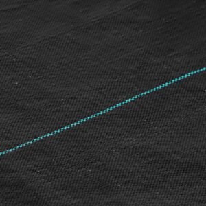 5ftx250ft premium heavy duty weed barrier landscape fabric, 5oz woven geotextile fabric under gravel, high permeability for weed blocker weed mat, driveway fabric, weed control garden cloth