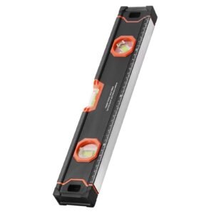 6 piece torpedo level, 78/48/32/24/16/10 inch all magnetic levels set, bubble vials ruler for 45/90/180 degree, aluminum alloy magnetic box leveler tool, shock resistance, sae and metric scale