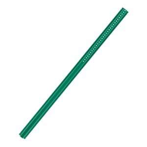 6ft u channel sign post, 4pack green heavy duty steel fixed fence post, steel fence u channel sign for garden, courtyard, farm or traffic intersection