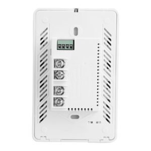 7 day programmable thermostat, home thermostats for radiant underfloor heating cable,heat pump with gfci & sensitive sensor,tft color display touchscreen,efficient,gray white (without wifi)