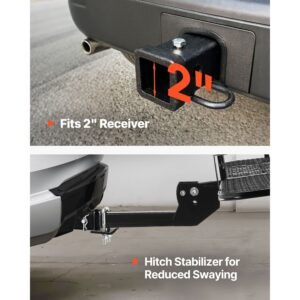 70" x 30" x 6", hitch cargo carrier, 500 lbs capacity hitch cargo carrier with nighttime reflective reminder, folding hitch mount cargo carrier with hitch lock for 2" receiver, fit for suvs