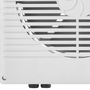 7.5 inch room to room fan, through wall fan with ac motor & bi directional adjustable wind, 180 cfm ventilation quiet exhaust vent for kitchen, living & laundry room, workshop