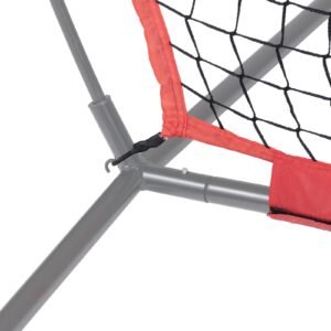 7x7 ft Baseball Softball Practice Net, Portable Baseball Training Net for Hitting Batting Catching Pitching, Backstop Baseball Equipment Training Aids with Strike Zone (Net Only)