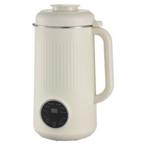 8-in-1 Nut Milk Maker, 41 oz Soy Milk Maker Machine with 10 Blades, for Homemade Oat, Nut, Soy, Juice, Milkshake, Rice Cereal, Plant-Based Beverages with Self-Cleaning, Boil Water, 12-Hour Delay