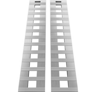84x14 inch aluminum ramps 6000lbs capacity car trailer truck atv ramps 1 pair 2 ramps