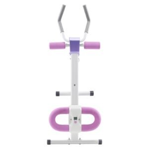 ab workout machine, ab workout equipment at home gym, core & abdominal trainers for women, 330 lbs weight capacity strength training ab cruncher, foldable adjustable fitness exerciser