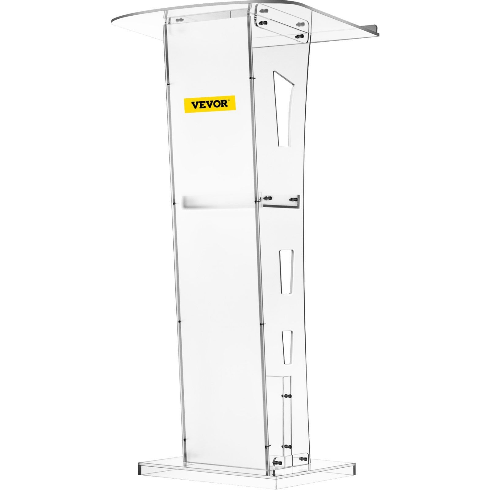 acrylic podium 45" tall plexiglass podium 26.8"x15" table acrylic pulpits for churches with 8 mm thick acrylic board acrylic podiums and lecterns design for lecture recital speech & presentat