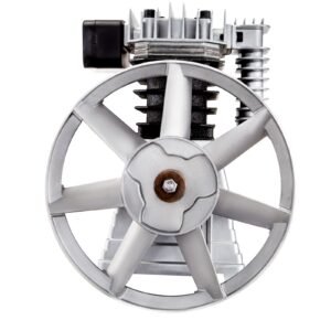 air compressor pump, 3hp 11.8cfm, industrial compressor head pump motor, 1300rpm high spped single stage twin cylinder aluminum air compressor head piston style splash lubrication pump