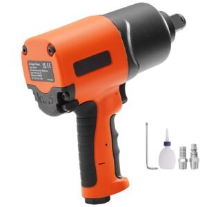 air impact wrench, 3/4 inch drive air impact gun, up to 1870ft lbs nut busting torque, composite pneumatic impact wrench for auto repairs and maintenance heavy duty