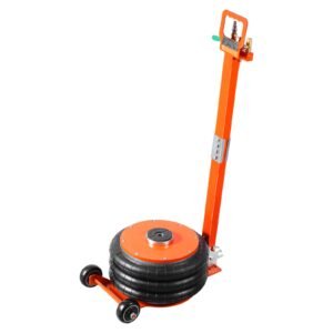 air jack, 5 ton/11000 lbs, 4 10 s pneumatic lifting jack with heightened column & adjustable handle, easy to lift & space saving jack with thick rubber pad, fits for sedan, suv, pickup truck