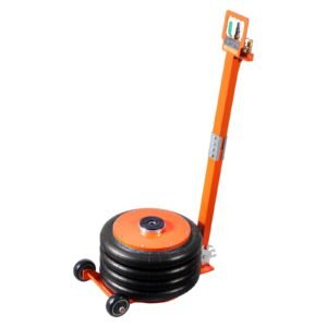 air jack, 6 ton/13000 lbs, 2 5 s pneumatic lifting jack with heightened column & adjustable handle, easy to lift & space saving jack with thick rubber pad, fits for sedan, suv, pickup truck