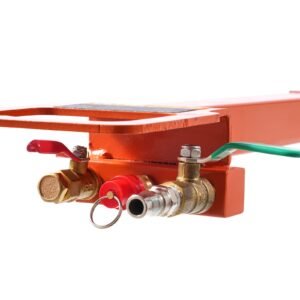 air jack, 6 ton/13000 lbs, 2 5 s pneumatic lifting jack with heightened column & adjustable handle, easy to lift & space saving jack with thick rubber pad, fits for sedan, suv, pickup truck