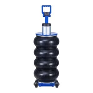 air jack, 6 ton/13227 lbs airbag jack, lift up to 26.5 inch with heightened column, adjustable handle & thick rubber pad, 2 5 s fast lifting pneumatic for car, suv, pickup truck repair, garage