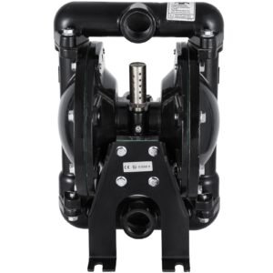 air operated double diaphragm pump 1 inch inlet outlet aluminum 24 gpm max 120psi for industrial use