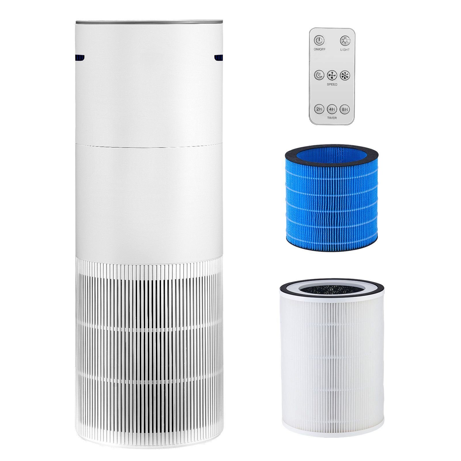 air purifier, covers up to 1090 ft² in one hour, true hepa 11 filter, 22db quiet, filters up to 95% of pollen, smoke, dust, pet dander, odor, hair, air cleaner for home, large room, bedroom