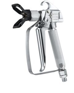 Airless Paint Spray Gun, 3600PSI High Pressure Airless Paint Sprayer Gun with 5 Tips, 211, 315, 417, 517, 623, Swivel Joint Airless Spray Gun Kit with Filters, Cleaning Needle and Brush