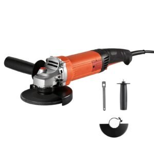 Angle Grinder, 5" Electric Grinder Power Tool, 10Amps 10000RPM High-Speed Corded Angle Grinders with 230° Adjustable Dust Guard for Metal Grinding, Cutting, Rust Removal (Disc Not Included)