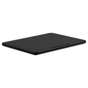 Appliance Slider, Medium 13 x 16-inch, Rolling Sliding Tray with Silent Rubber Wheels & Hollow Handle, Easy to Clean, Appliance Rolling Tray for Coffee Maker, Kitchen Countertop, Black