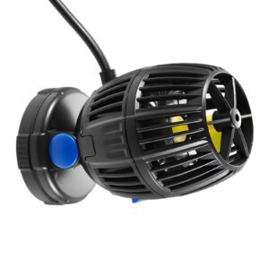 aquarium wave maker, 20w, 2113 gph quiet and strong dc powerhead, adjustable fish tank circulation pump with controller, strong magnetic base, 360° rotating wavemaker, for freshwater saltwater