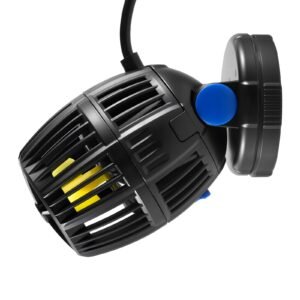 aquarium wave maker, 20w, 2113 gph quiet and strong dc powerhead, adjustable fish tank circulation pump with controller, strong magnetic base, 360° rotating wavemaker, for freshwater saltwater