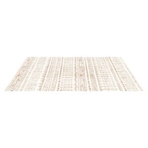 area rug, 5 x 7 ft large washable rug, non slip and tear resistant soft carpet, pet & child friendly modern area rugs, indoor mat for bedroom, office, living room, kids room, entryway, beige