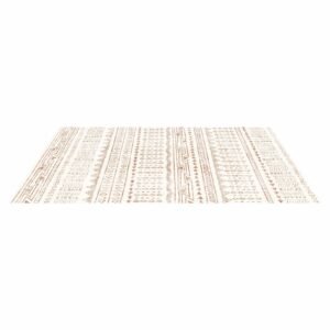 area rug, 5 x 8 ft large washable rug, non slip and tear resistant soft carpet, pet & child friendly modern area rugs, indoor mat for bedroom, office, living room, kids room, entryway, beige