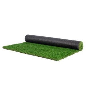 artifical grass, 4 x 6 ft rug green turf, 1.38"fake door mat outdoor patio lawn decoration, easy to clean with drainage holes, perfect for multi purpose home indoor entryway scraper dog mats