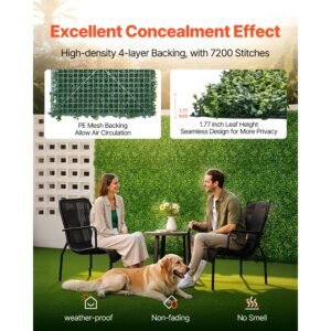 artificial grass wall panels, 60 x 120 inch, milan grass greenery boxwood panel for indoor outdoor green decor & ivy fence covering, privacy backdrop wall hedge screen for garden