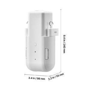 automatic curtain opener, app and remote control, hub included, electric smart curtain opener compatible with alexa and google home, timed opening and closing, for u shaped/i shaped rails