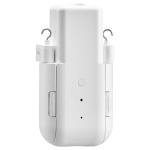 automatic curtain opener, app and remote control, hub included, electric smart curtain opener compatible with alexa and google home, timed opening and closing, for u shaped/i shaped rails