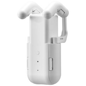 automatic curtain opener, app and remote control, hub included, electric smart curtain opener compatible with alexa and google home, timed opening and closing, silent mode, for roman rods