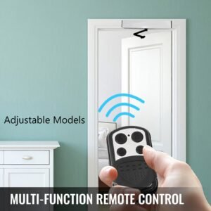 automatic door opener 110 240v, handicap door opener 22 lbs, 50 w swing door opener, automatic swing door opener, 120 degrees adjustable aluminum alloy and stainless steel electric door opener