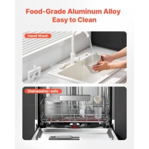 automatic ice cream maker with built in compressor, 1.5 quart no pre freezing gelato maker, electric sorbet maker, 3 modes compressor ice cream machine for home kitchen